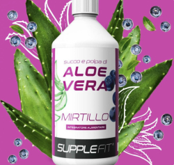 Chogan Aloe vera gél s dužinou a borůvkovou šťávou